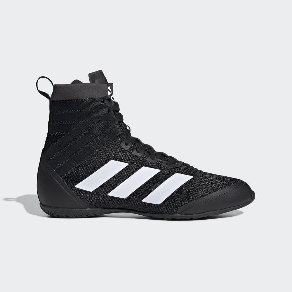 Adidas Men's Speedex 18 Boxing Boots Black/White Ireland F99914